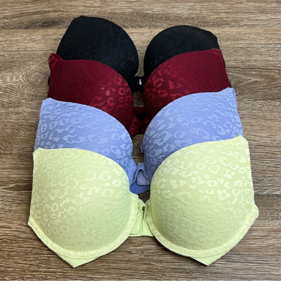 Victoria's Secret Other - 💕 Victoria’s Secret Pink Push-Up Bra Bundle – Size Medium (Approx. 34C)
